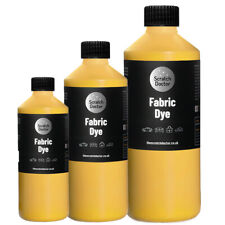 Yellow Fabric Paint/Dye. For clothes, upholstery, furniture, car seats and more.