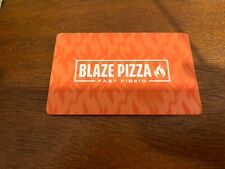 Blaze Pizza Gift Card | $78.61 balance