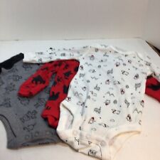 3 Baby Items, NEW Size 3-6, 6 Mo. 6 Mo. Robots, Christmas.