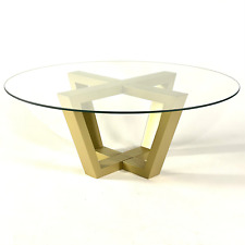 Industrial Metal Coffee Table Base - TRAPEZE - LV