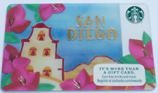 STARBUCKS Gift Card 2015 San Diego - Destinations, Cities- Collectible -No Value