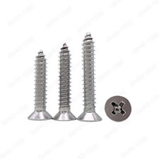 M2 Stainless Phillips Countersunk Flat Head Self Tapping Sheet Metal Wood Screws - CN