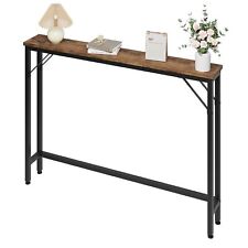 Narrow Sofa Table Skinny Console Table w/Storage Long Console Table for Entryway - Mumbai - India