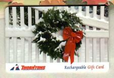 THORNTONS Snow Covered Wreath on Fence 2011 Gift Card ( $0 )