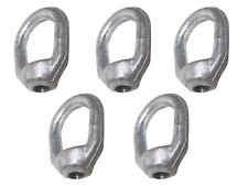 1/2 Lifting Eye Nut Drop Forged Galvanized Threaded Fastener - Pack of Five - Williamsport - US"