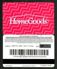 HOMEGOODS Pink Diagonal Stripes ( 2019 ) Gift Card ( $0 )