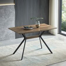 Modern Minimalist Style Dining Table MDF wooden Top For Dining RoomOffice Table - Mumbai - India