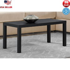 Black Oak Coffee Table Storage Minimalistic Design PVC Laminated Hollow Core New - Mumbai - India