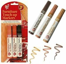 Touch up Marker Pen for Wood Floor Furniture Repair Light Medium and Dark Brown