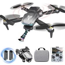 Brushless Motor Drone with Camera4K FPV Foldable, Carrying Case, 40 Minute Fligh