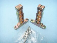 DTC Drawer Front Fixing Brackets for Doublewall Kitchen Drawers. Screwon. (pair)