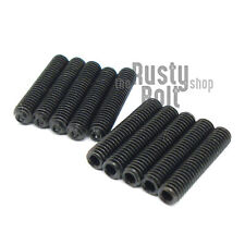 M4 x 20mm, Set Screws Cup Point Grub, 45H Steel, Black Oxide - Lawrenceville - US