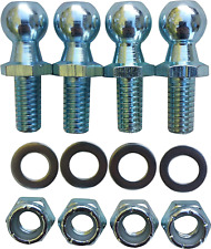 Gas Lift Support Strut Fitting 4 Pack 13Mm Ball Studs 5/16-18 X 5/8 Long Shank - Denver - US"