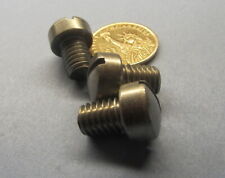 Fillister Head Stainless Steel Slotted Screw 3/8-16 x .500" Length 10 Pc - Grand Rapids - US"