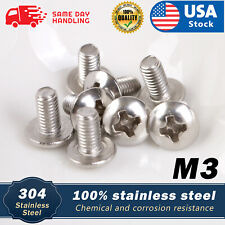 USA M3 Metric Stainless Steel Phillips Cross Truss Head Machine Screws Bolts - Rancho Cucamonga - US