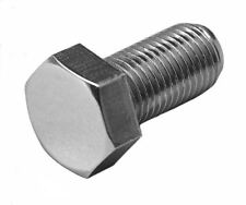 3/8-24 X 5-1/2 Chrome hex head bolt grade 5 Bolts Qty 2pcs Made in the USA - Winchester - US"