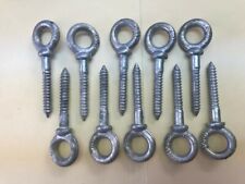 Screw Eye Bolts 3/8 X 2-1/2" (10 pc) Hot Dipped Galvanized Forged W/Shoulder - Collegeville - US"