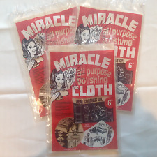 3 Miracle Polishing Cloths, The Homemakers Best Friend Now Made With Coconut Oil