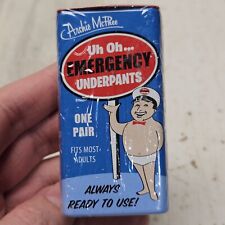 Uh Oh... Emergency Underpants Underwear - Novelty Fun Gag Gift