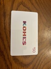 $50 Kohl's Gift Card. Free shipping.