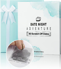 Date Night Adventure Book for Couples - 40 Scratch off Challenge and Date Night