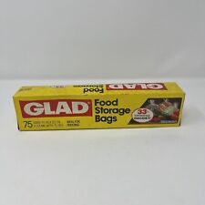 VTG Glad Gallon Food Storage Bags USA Prop 70s Ephemera Display