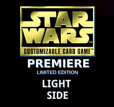 Premiere - (Light Side) Star Wars CCG Customizeable Card Game SWCCG ~ Singles