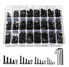 1230 Metric Screw Assortment Kit Hex Button Socket Head Cap Nuts Washers Bolts - Homestead - US