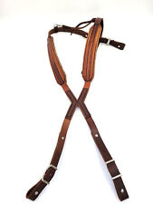 Christie Elite Leather Construction Suspenders - USA MADE