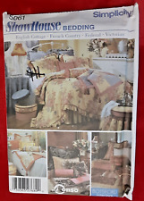 Simplicity Pattern 5061 Bedroom Accessories Sewing Craft Project (H)