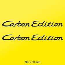 Carbon Edition custom Automotive Car Vinyl Decal Sticker Transfer