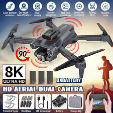 8K HD Camera Drone with GPS & WIFI FPV: Pro Real-Time Transmission Quadcopter