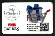 VONS / PAVILIONS Shopping Cart & Gift Box 2012 Gift Card ( $0 )