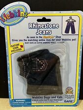 Webkinz Clothing Clothes Rhinestone Blue Jeans Brand New Sealed Feature Code