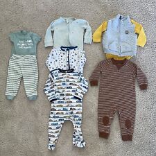 Lot of 8 Baby Boy's Clothing Items- Size 6 Months, Pet And Smoke Free Home