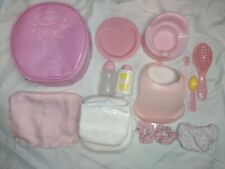 Corolle Baby Doll Accessories 16 Items (Read) Pretend Play Mommy Daddy