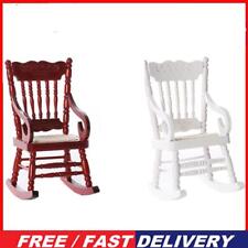 1/12 Dollhouse Bedroom Furniture Wooden Furniture Accessories Dollhouse Armchair - Toronto - Canada