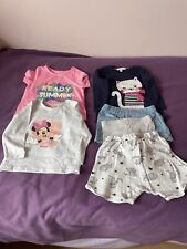 Girls Summer clothing bundle age 12/18 months. 6 Items