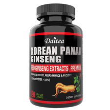 Organic Korean Red Ginseng 1000mg (10% Ginsenosides) Energy Supplement - Toronto - Canada