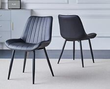 Furniture PU Leather Dining Chairs, Sleek & Modern UK