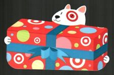 TARGET Bullseye Carrying Large Gift Box ( 2007 ) Die-Cut Gift Card ( $0 )