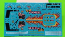 1978 Chevy Blazer Pulled Pork Pulldozer 1/24 Waterslide Decal Sheet Pink Pig