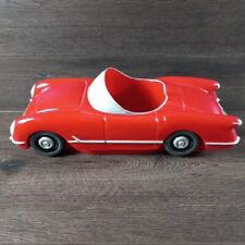 1953 Red Resin Corvette Beer Caddy Automotive Decor Can Plant Holder