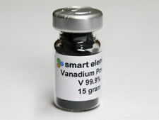 Fine Vanadium powder, 15 grams - ~200 mesh 99.9% purity - Wien - AT
