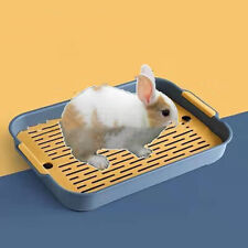 Pet Toilet Anti-turnover Litter Box Trainer Corner Cleaning Supplies For Rabbit