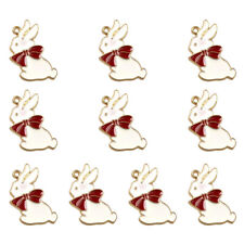 10 Pcs Jewelry Making Accessories Unique Fascinators Bunny Charms