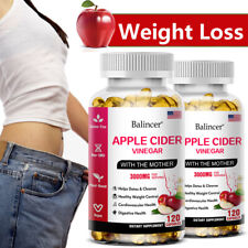 Apple Cider Vinegar Supplement Weight Loss & Fat Burner 30 to 120 Capsules - Toronto - Canada