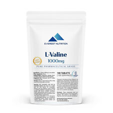 L-Valine 1000mg Tablets ANTICATABOLIC BCAA AMINO ACIDS - Toronto - Canada