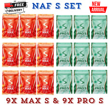 Set 9x Naf S Max+ 9x Naf S Pro Vitamin Dietary Weight Control Block Burn Detox - Toronto - Canada