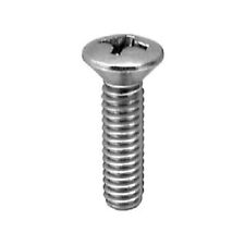 100#8-32 X 3/4 Phillip Oval Head Machine Screw Chrome - Clawson - US"